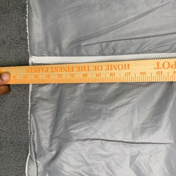 Patagonia Womens Vest large Beige Gray Los Lobos Reversible 25205 FA13 - Picture 7 of 12